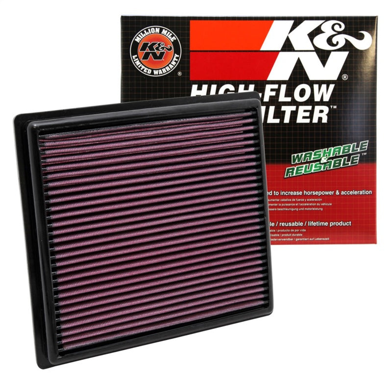 K&N 10 Lexus RX350 3.5L-V6 Drop In Air Filter - 33-2443