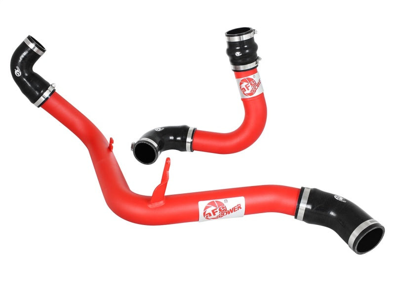 aFe BladeRunner 2.5in Red Intercooler Tubes Hot and Cold Side - 46-20184-R