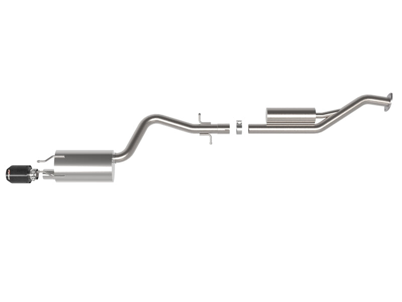 aFe Lexus IS300 01-05 L6-3.0L Takeda Cat-Back Exhaust System- Carbon - 49-36058-C