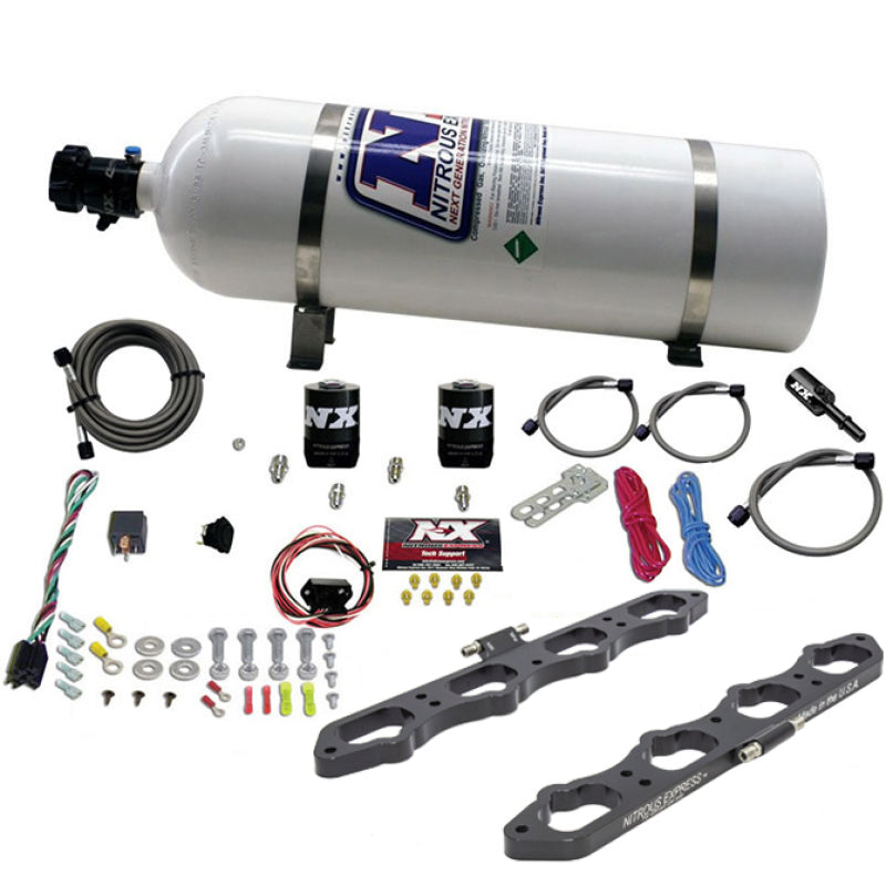Nitrous Express Ford Coyote 5.0L V8 Nitrous Wet Port Plate - 20956-15
