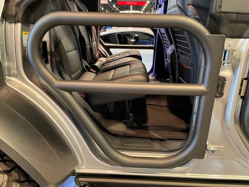 Anderson Composites 21-22 Ford Bronco 4DR Carbon Fiber Tube Doors - AC-TD21FDBR4D