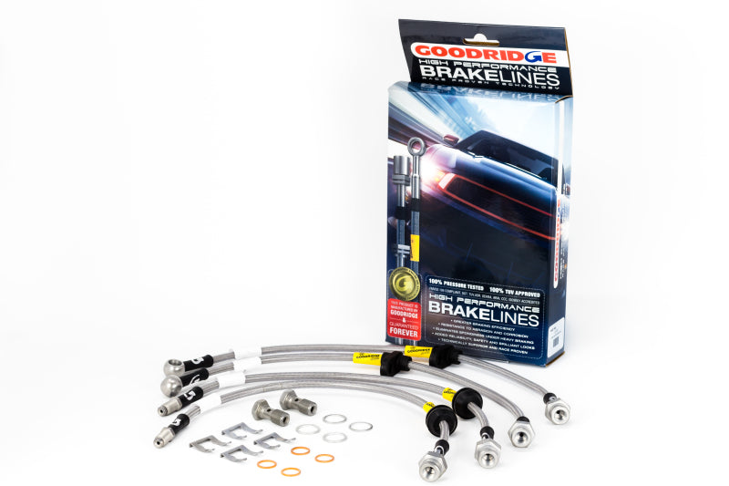 Goodridge 15-18 Ford Focus RS (RS MK3 Only) Stainless Steel - 12339