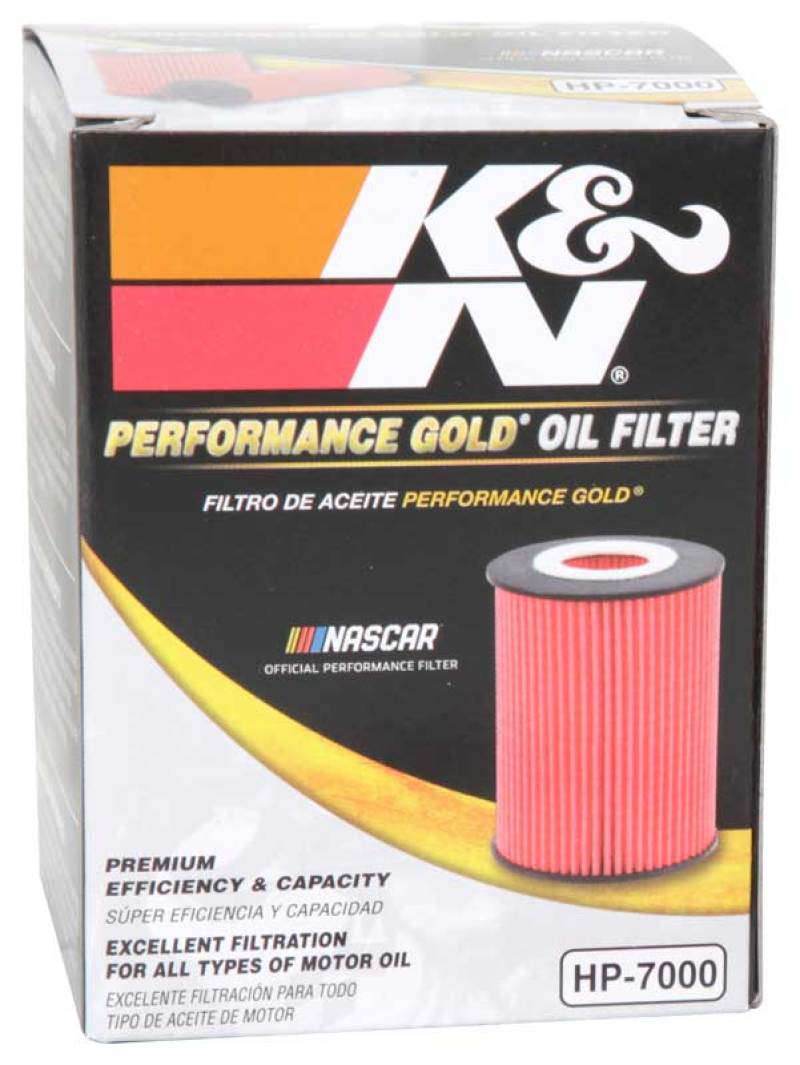 K&N Saturn/Chevrolet/Saab/Pontiac/Vauxhall Cartridge Oil Filter - HP-7000