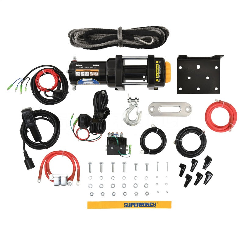 Superwinch 4000 LBS 12V DC 3/16in x 50ft Synthetic Rope - 1140230