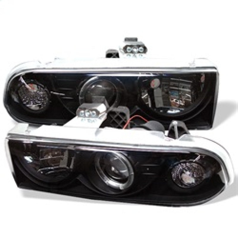 Spyder Chevy S10 98-04 Projector Headlights LED Halo Blk - - 5009524