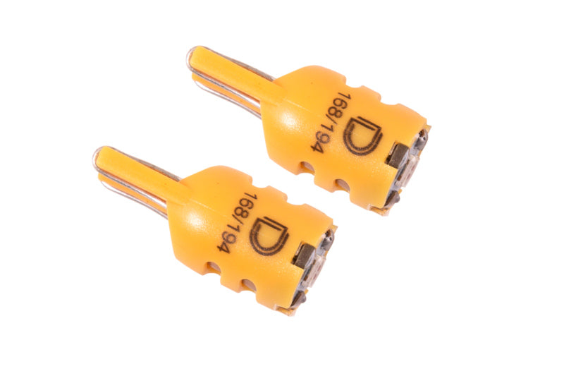 Diode Dynamics 194 LED Bulb HP5 LED - Amber Short - DD0332P
