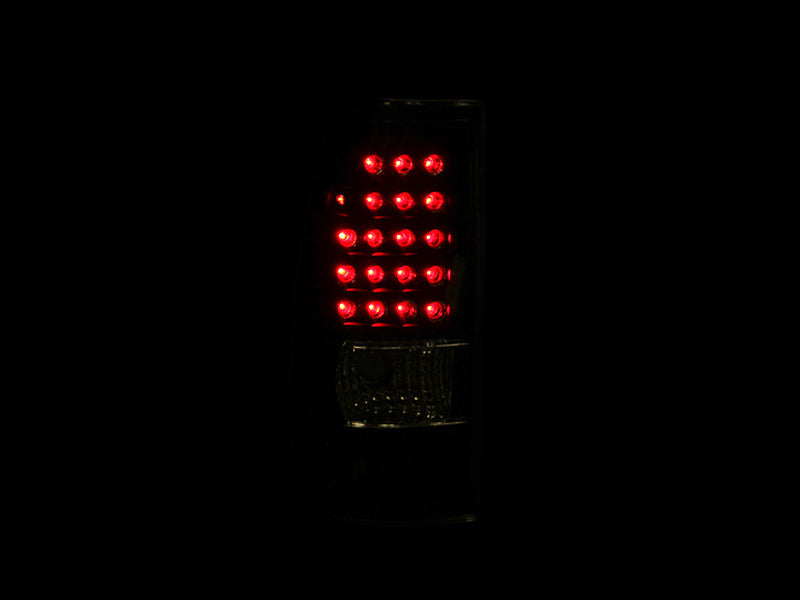 ANZO 2003-2006 Chevrolet Silverado 1500 LED Taillights Black - 311009