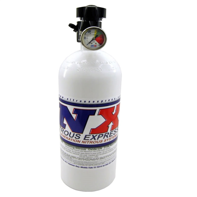 Nitrous Express 15lb Bottle w/Lightning 500 Valve (6.89 Dia x - 11151
