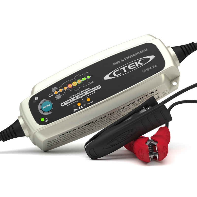 CTEK Battery Charger - MUS 4.3 Test & Charge - - 56-959