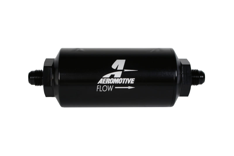 Aeromotive In-Line Filter - (AN-06 Male) 100 Micron Stainless Steel - 12349