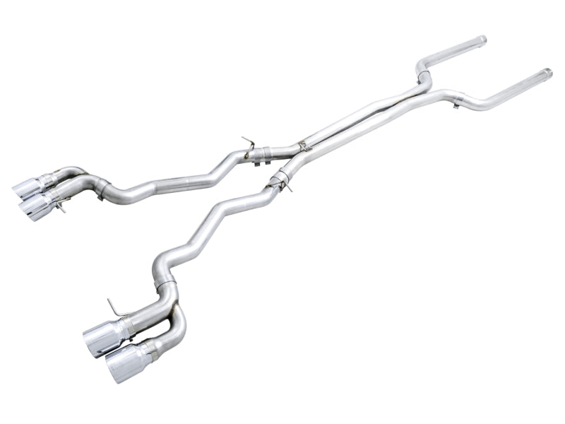 AWE Tuning 18-19 BMW M5 (F90) 4.4T AWD Cat-back Exhaust - 3020-42070