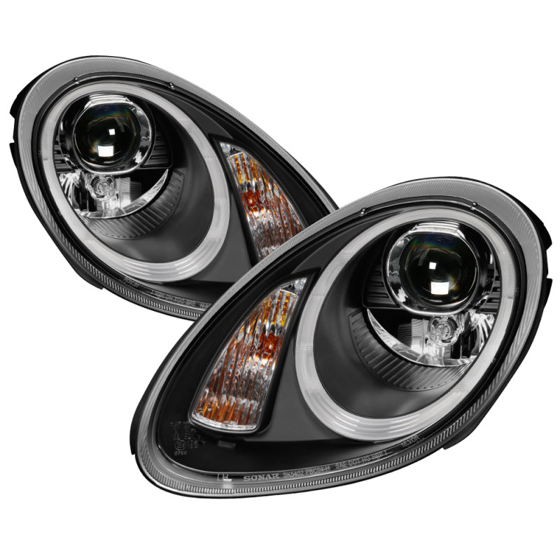 Spyder Porsche Cayman 05-08 Headlights - Halogen Model Only - - 5083197