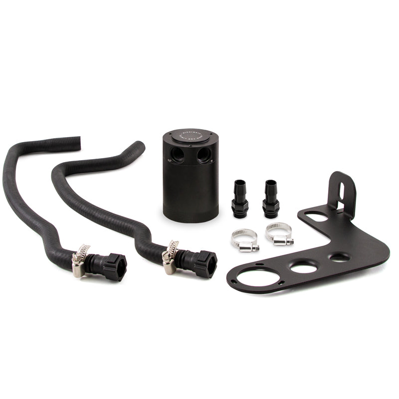 Mishimoto 10-15 Chevrolet Camaro SS Baffled Oil Catch Can Kit - MMBCC-CSS-10PBE