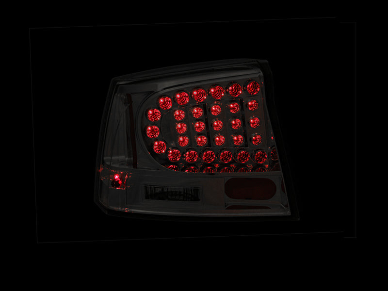 ANZO 2006-2008 Dodge Charger LED Taillights Black - 321014