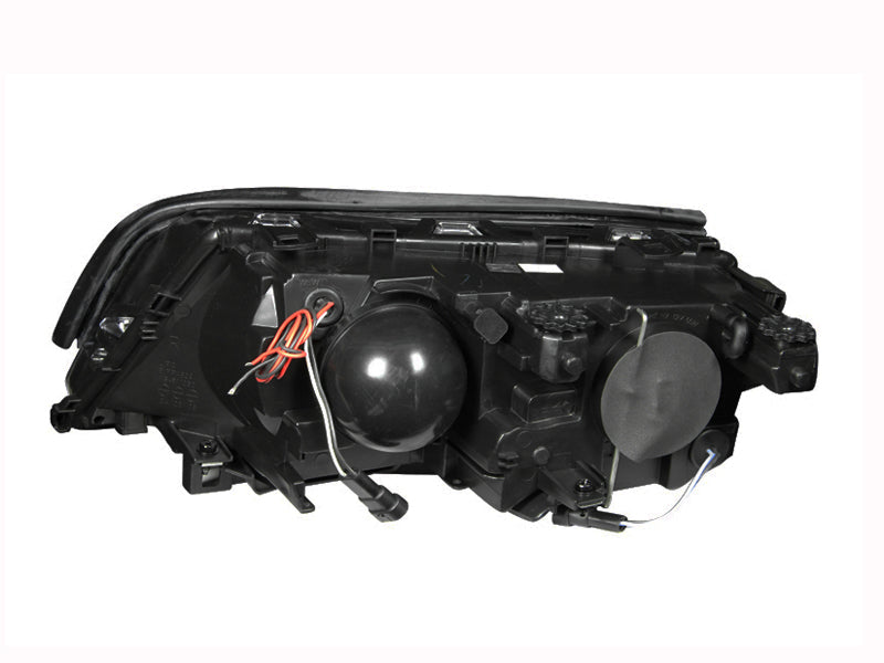 ANZO 1999-2001 BMW 3 Series E46 Projector Headlights w/ Halo - 121015