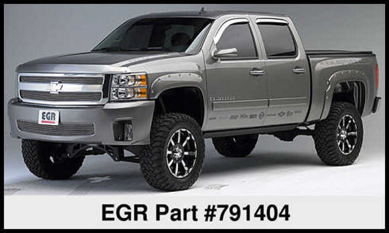 EGR 07-13 Chev Silverado 5ft Bed Bolt-On Look Fender Flares - 791404