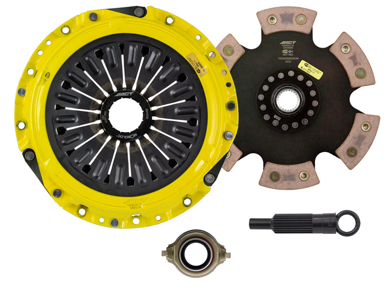ACT 00-05 Mitsubishi Eclipse GT HD-M/Race Rigid 6 Pad Clutch - MB10-HDR6