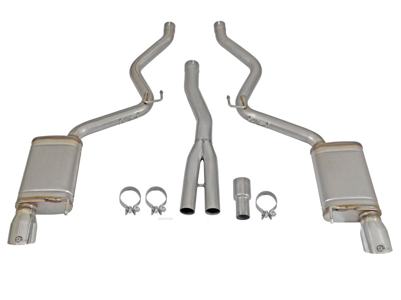 aFe MACHForce XP Exhausts Cat-Back SS-304 EXH w/ Polished Tips - 49-33084-P