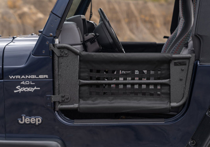 Rampage 1997-2006 Jeep Wrangler(TJ) 2-Door Tube Doors With Netting - - 7683