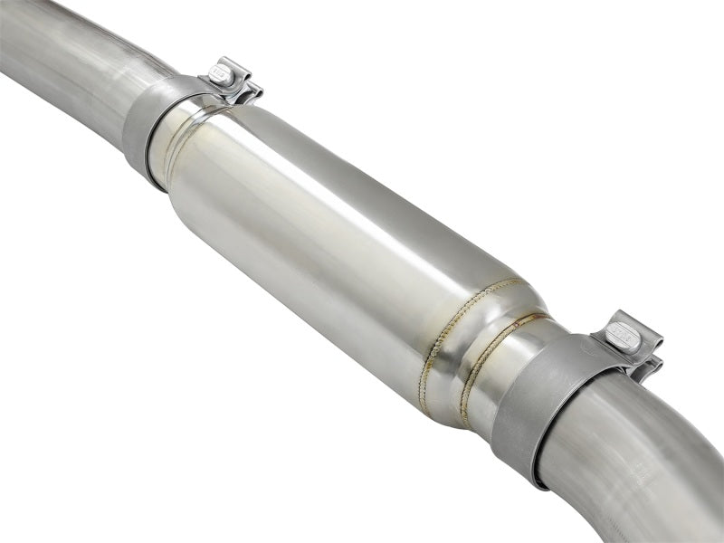 aFe Takeda 3in 304 SS Cat-Back Exhaust System w/ Blue - 49-33103-L