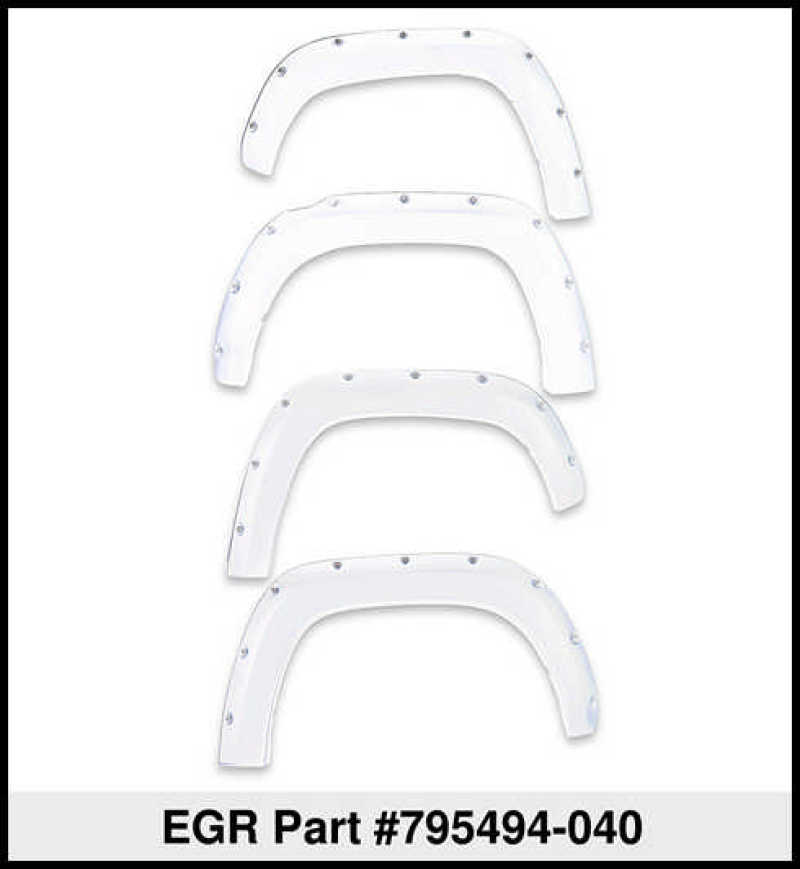 EGR 14+ Toyota Tundra Bolt-On Look Color Match Fender Flares - 795494-040