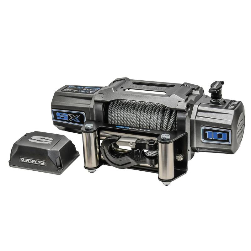 Superwinch 10000 LBS 12V DC 3/8in x 85ft Wire Rope - 1710200