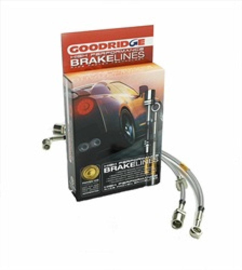 Goodridge 05-14 Ford Mustang (w/ABS) Stainless Steel Brake Line Kit - 12364