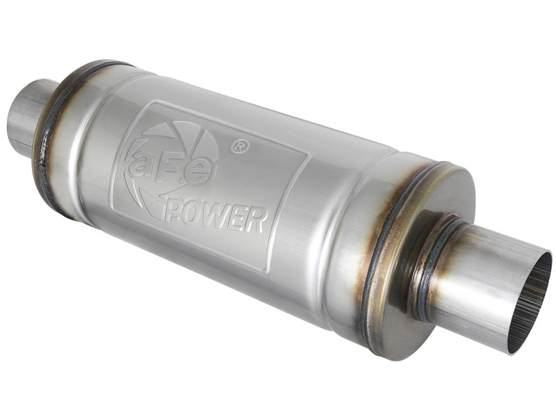 aFe MACH Force-Xp 409 SS Muffler 3in Center/Center 14in L - 49M00012