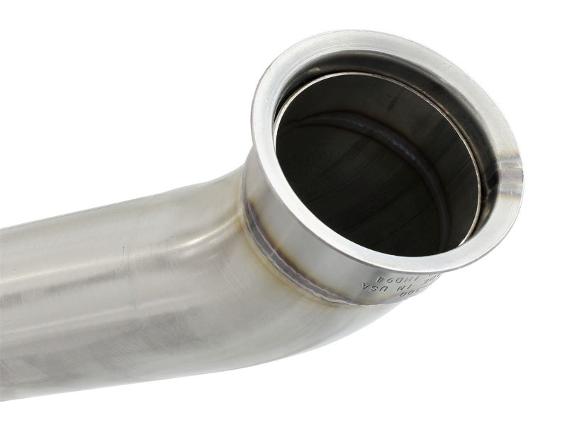 aFe MACHForce XP SS-304 Black Tip 2.5in Dia Cat Back - 49-36326-B