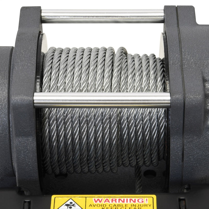 Superwinch 2500 LBS 12V DC 3/16in x 40ft Steel Rope - 1125260
