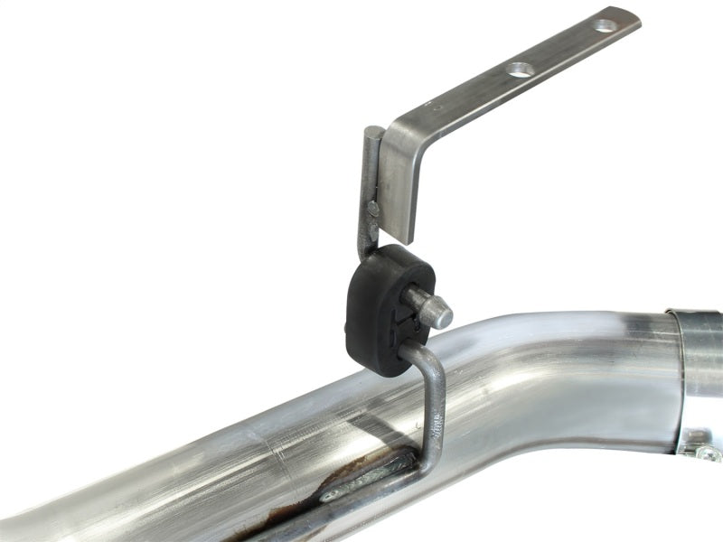 aFe MACHForce XP Exhaust Aluminized Dual Split DPF Back 11-15 - 49-04043-B