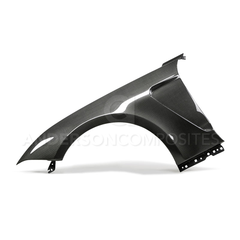 Anderson Composites 2018 Ford Mustang GT350 Style Carbon Fiber Fenders - AC-FF18FDMU-GR