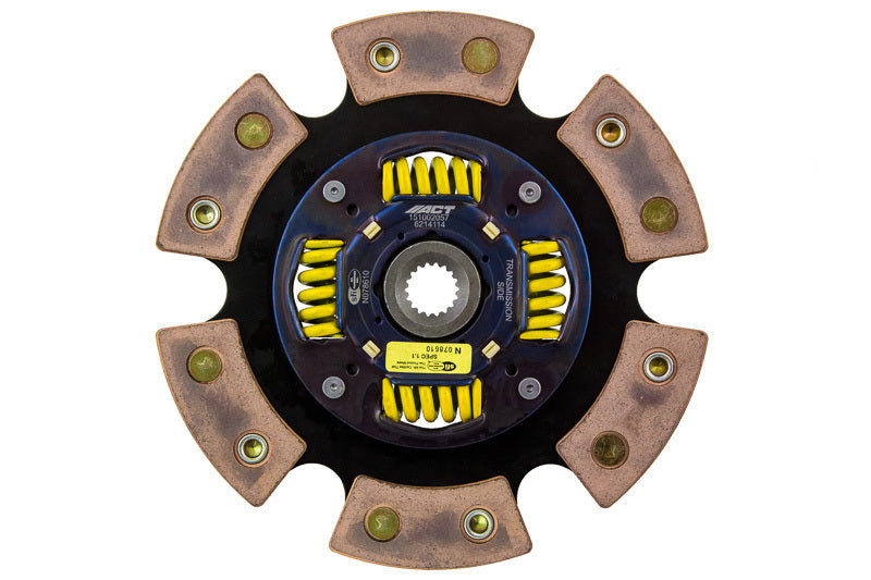 ACT 1991 Nissan Sentra 6 Pad Sprung Race Disc - 6214114