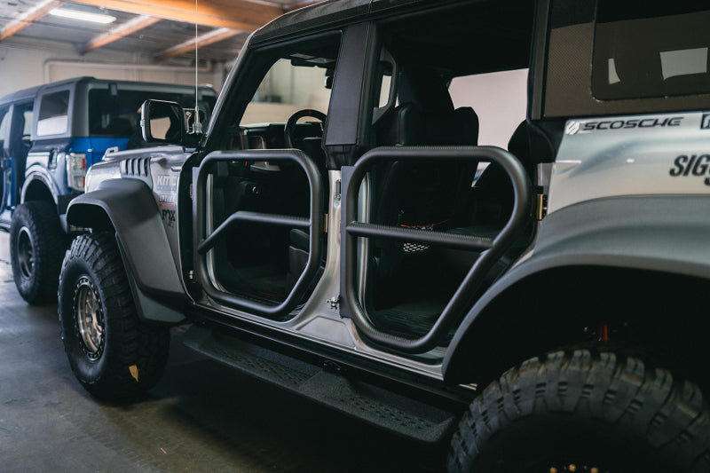 Anderson Composites 21-22 Ford Bronco 4DR Carbon Fiber Tube Doors - AC-TD21FDBR4D
