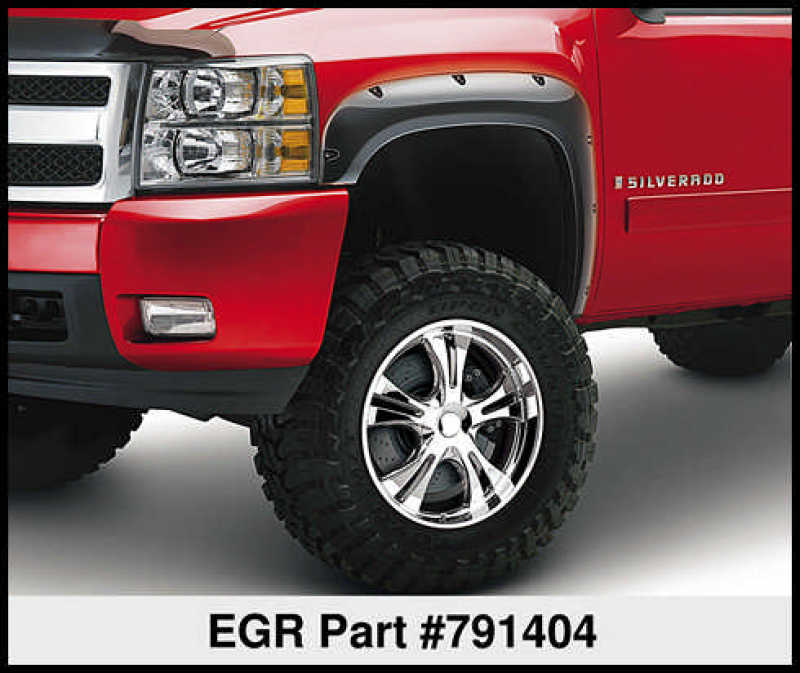 EGR 07-13 Chev Silverado 5ft Bed Bolt-On Look Fender Flares - 791404