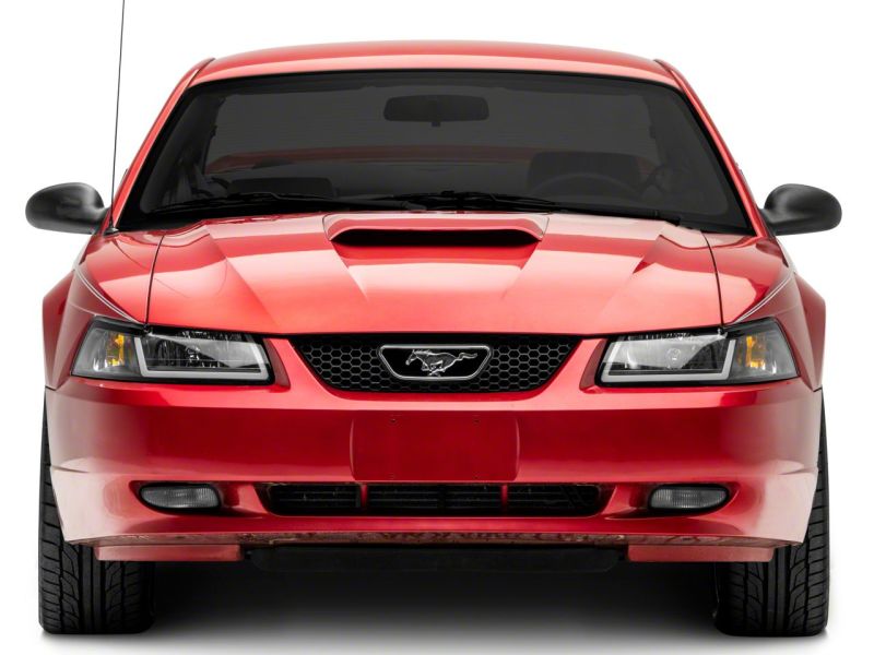 Raxiom 99-04 Ford Mustang Axial Series Headlights w/ LED Bar- - 422712