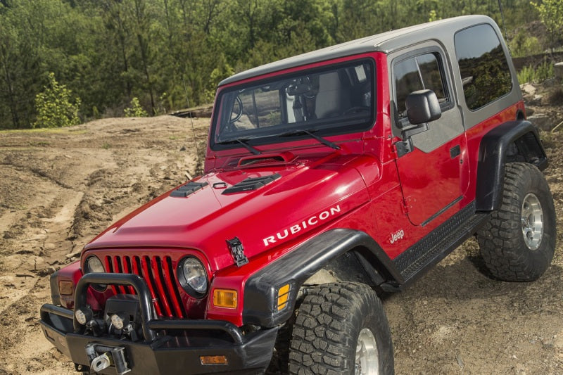 Rugged Ridge Performance Hood Vents 97-18 Jeep Wrangler - 17759.09