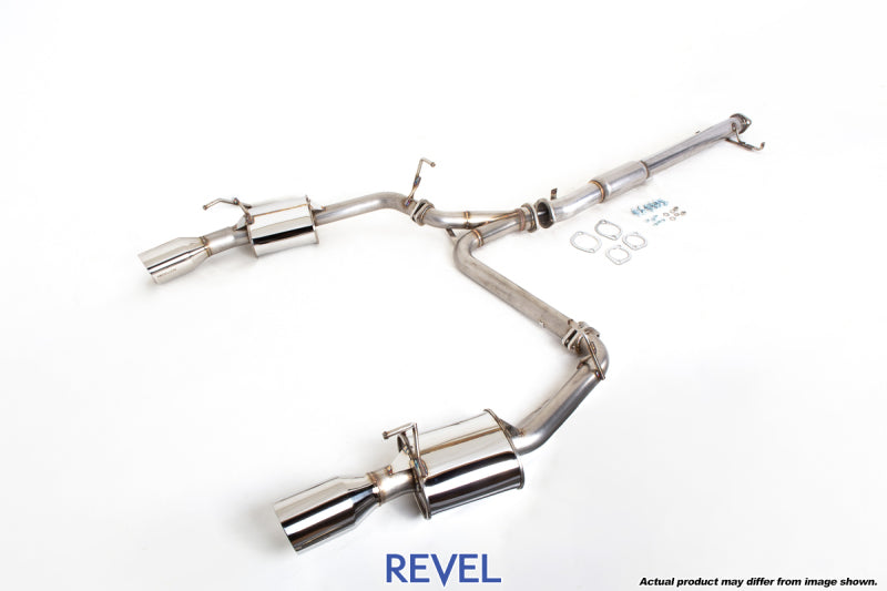 Revel Medallion Touring-S Catback Exhaust - Dual Muffler 90-99 Mitsubishi - T70034R