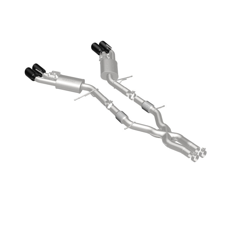 MagnaFlow SYS Cat-Back 2015-2017 Cadillac CTS-V 6.2L Quad 4in Carbon - 19011