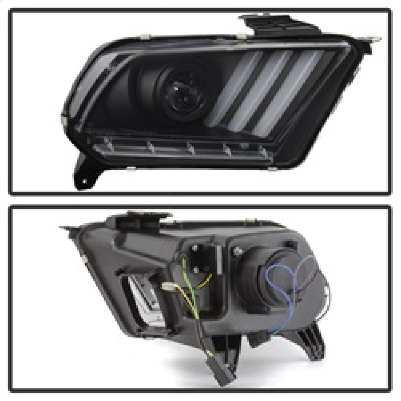 Spyder Ford Mustang 10-13 Projector Headlights - HID Model Only - 5084569