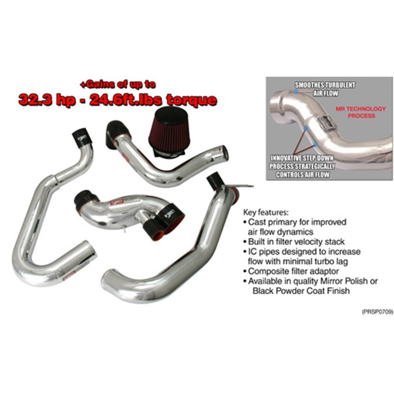Injen 03-06 Evo 8/9/MR Cast Aluminum Intake System w/ Full - SP1898BLK