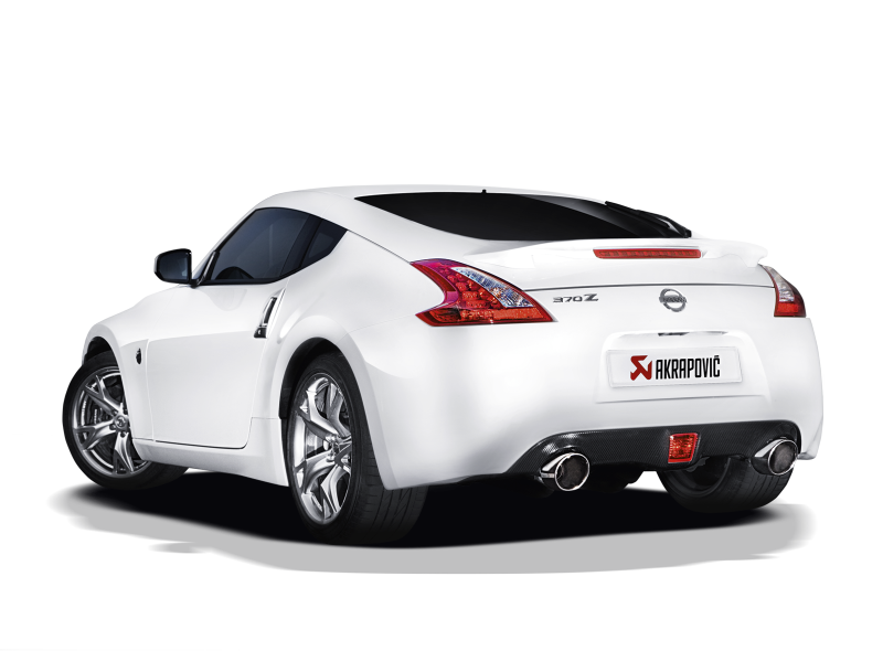 Akrapovic 09-17 Nissan 370Z Evolution Line Cat Back (SS) (Req. - ME-NI/SS/1