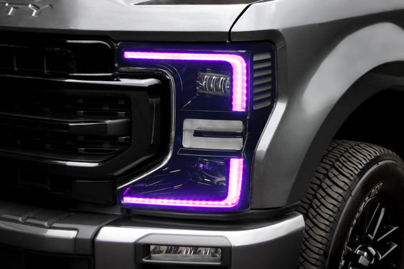 Oracle 2022 Ford F250/350 Super Duty Dynamic ColorSHIFT Headlight DRL - 1449-332