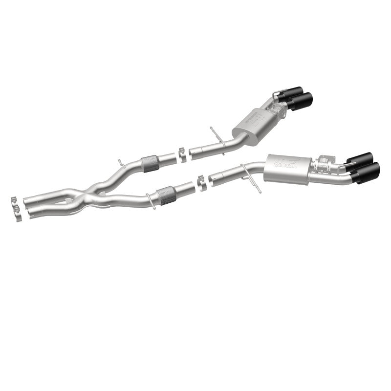 MagnaFlow SYS Cat-Back 2015-2017 Cadillac CTS-V 6.2L Quad 4in Carbon - 19011