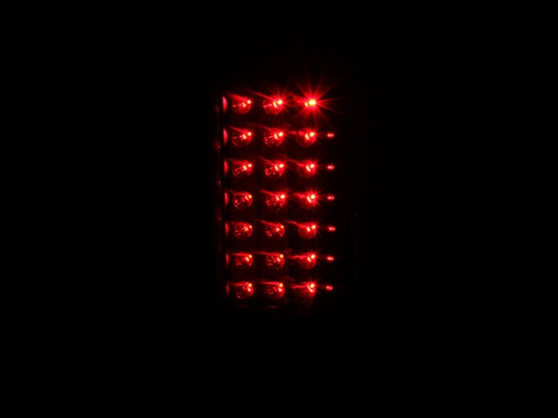 ANZO 2006-2008 Dodge Ram 1500 LED Taillights Black - 311123