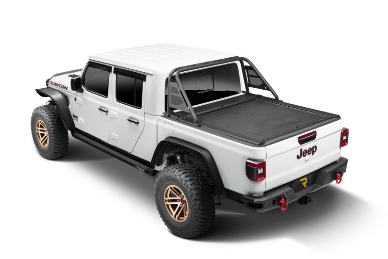 N-Fab ARC Sports Bar 20-22 Jeep Gladiator - Textured Black(Roll-N-Lock - J19BR-RLT