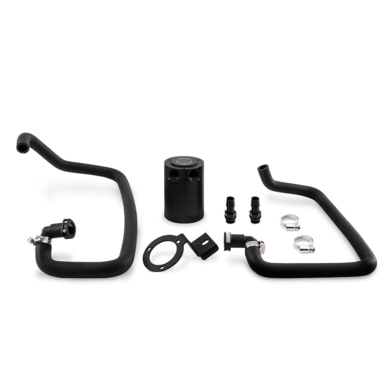 Mishimoto 2015+ Ford Mustang EcoBoost Baffled Oil Catch Can Kit - MMBCC-MUS4-15PBE