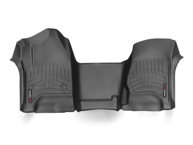 WeatherTech 14+ Chevrolet Silverado Front FloorLiner - Black - 445431