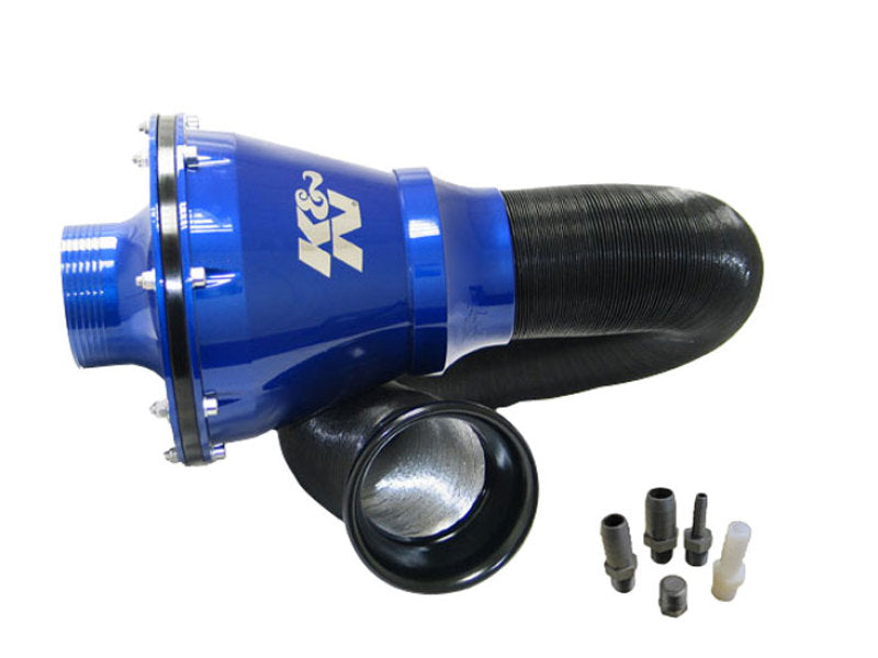 K&N Universal Apollo Blue Cold Air Intake - 70mm OD - RC-5052AL