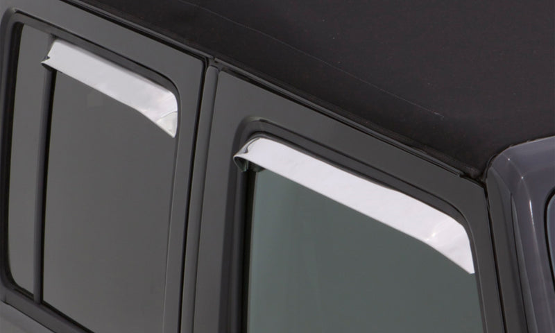 AVS 87-91 Ford LTD Crown Victoria Ventshade Front & Rear - 14088